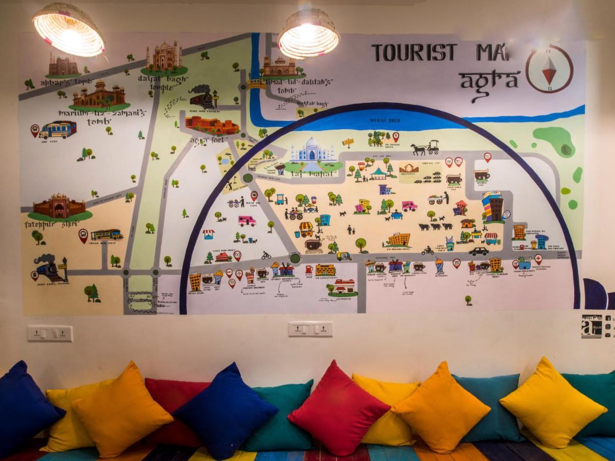 Gypsy Nest Hostel Agra  Exterior foto